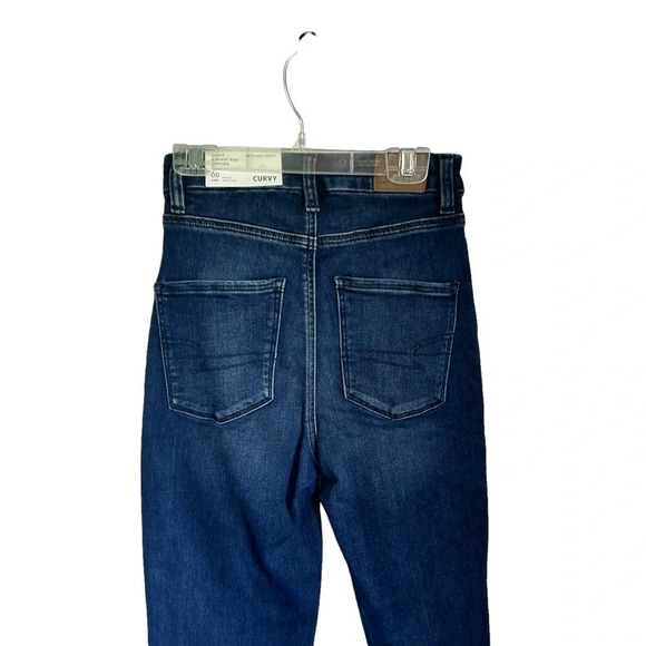 American Eagle Curvy Highest Rise Jegging size 00 - Picture 8 of 8